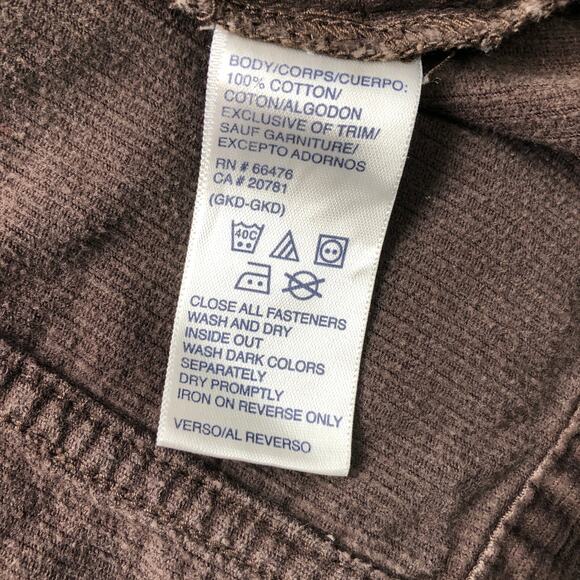 Tommy Hilfiger Jeans Brown Corduroy Trucker Jacket Womens XL Brown - Picture 8 of 10